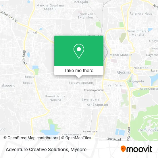 Adventure Creative Solutions map
