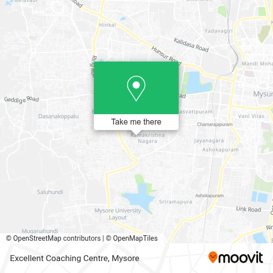 Excellent Coaching Centre map