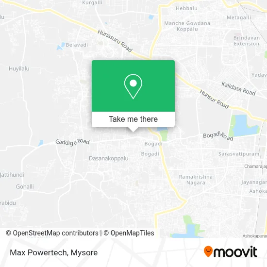 Max Powertech map
