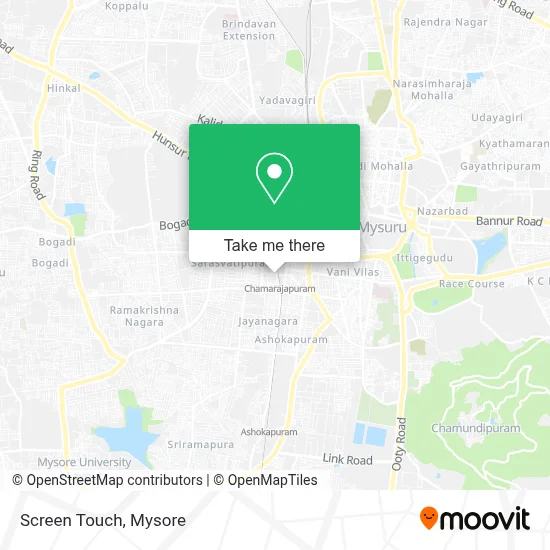 Screen Touch map