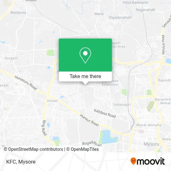 Kfc map