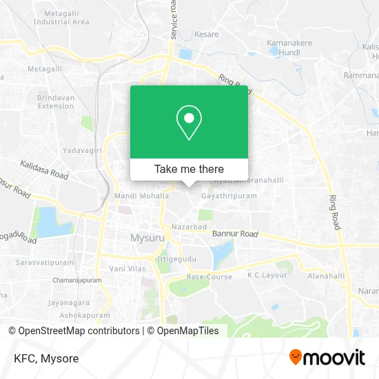 Kfc map
