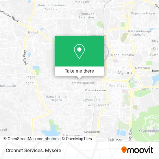Cronnet Services map
