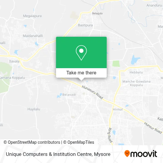 Unique Computers & Institution Centre map