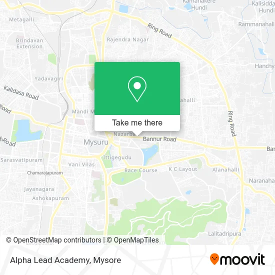 Alpha Lead Academy map