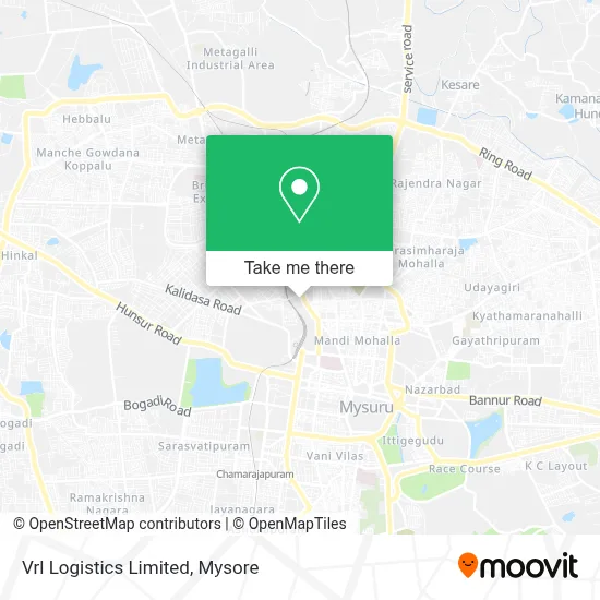 Vrl Logistics Limited map