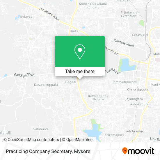 Practicing Company Secretary map