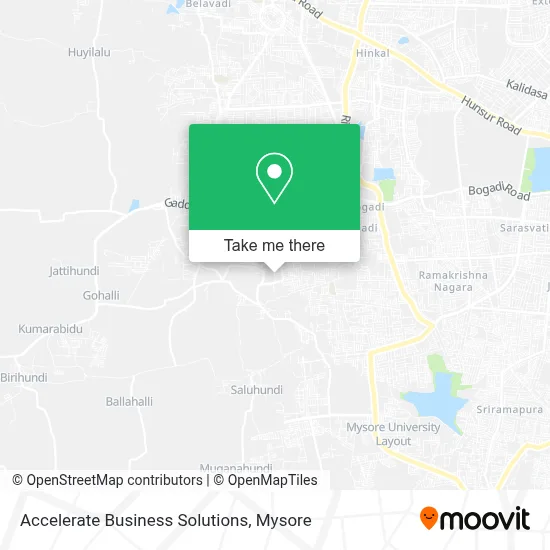 Accelerate Business Solutions map