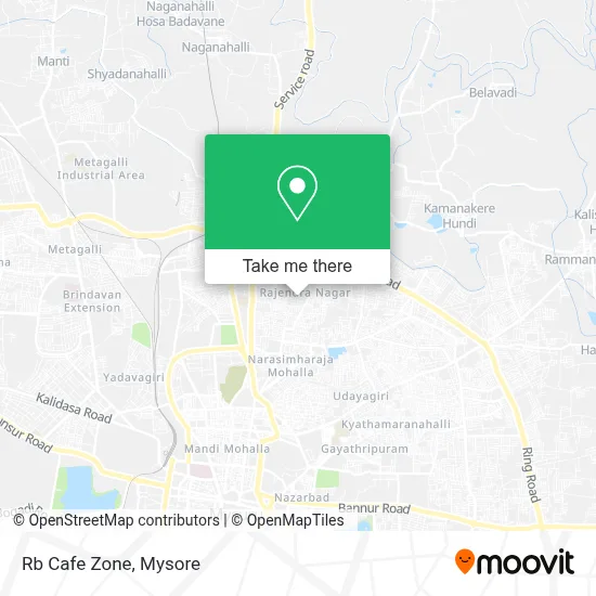 Rb Cafe Zone map