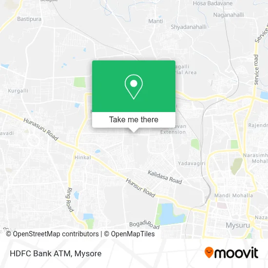 Hdfc Bank Atm map