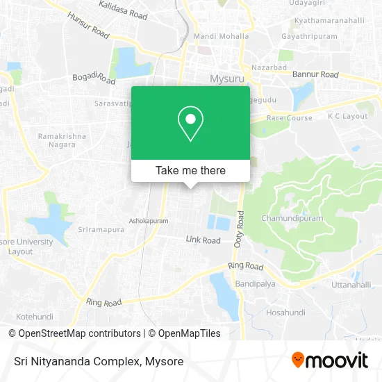 Sri Nityananda Complex map