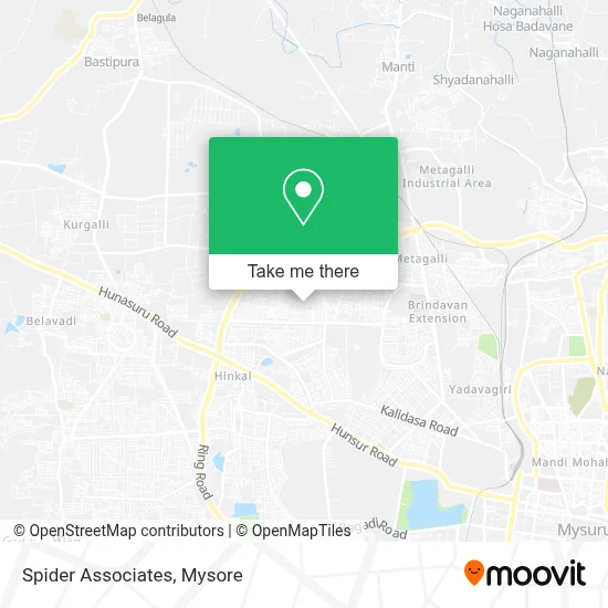 Spider Associates map