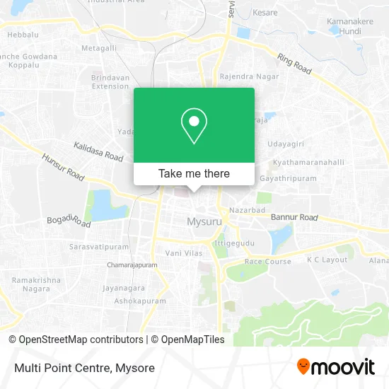 Multi Point Centre map