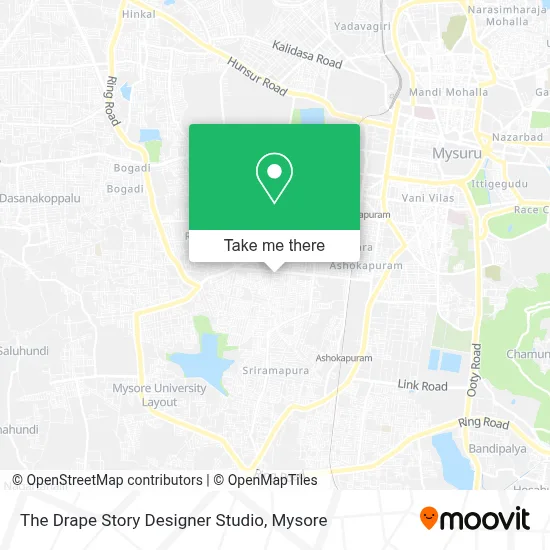 The Drape Story Designer Studio map