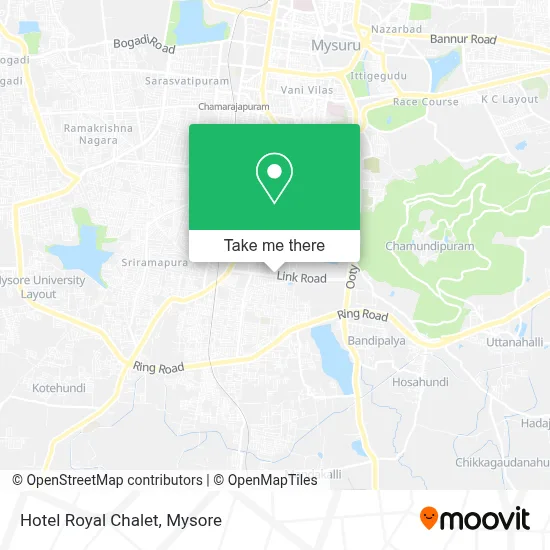 Hotel Royal Chalet map