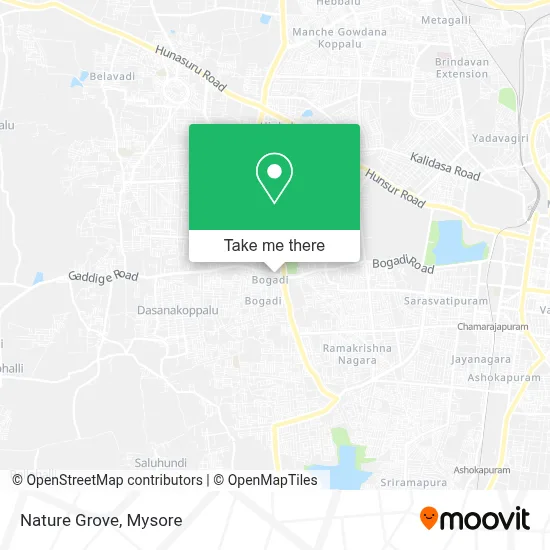 Nature Grove map