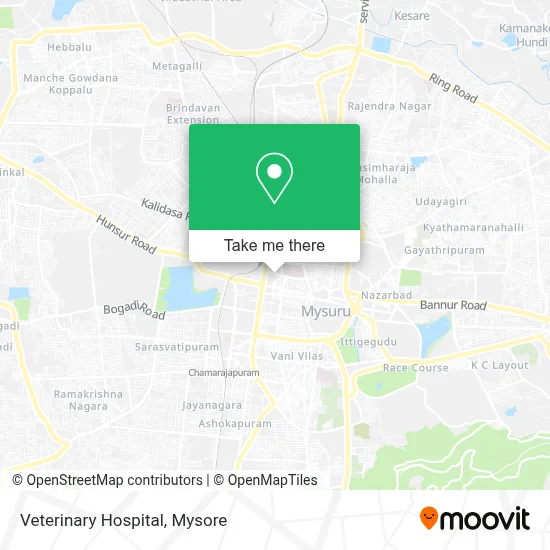 Veterinary Hospital map