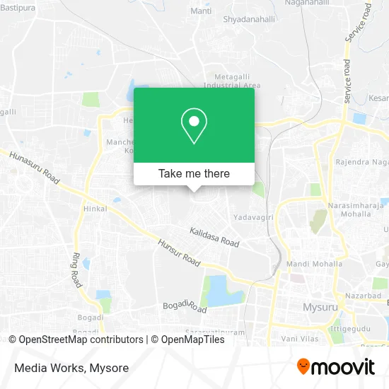 Media Works map