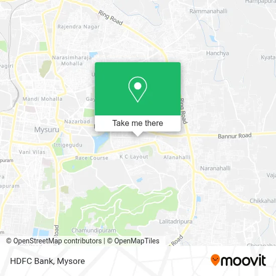 Hdfc Bank map