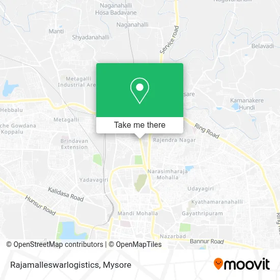 Rajamalleswarlogistics map