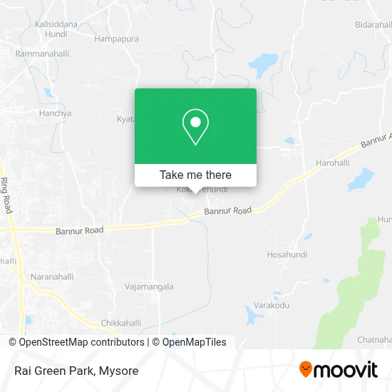 Rai Green Park map