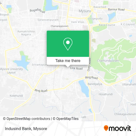 Indusind Bank map