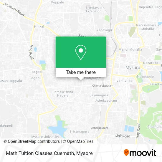 Math Tuition Classes Cuemath map