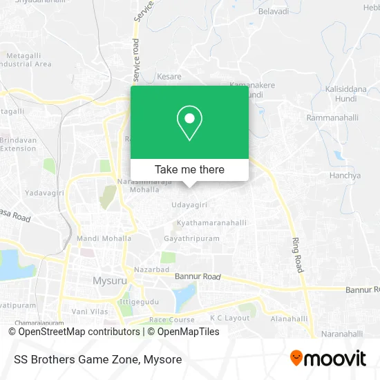SS Brothers Game Zone map