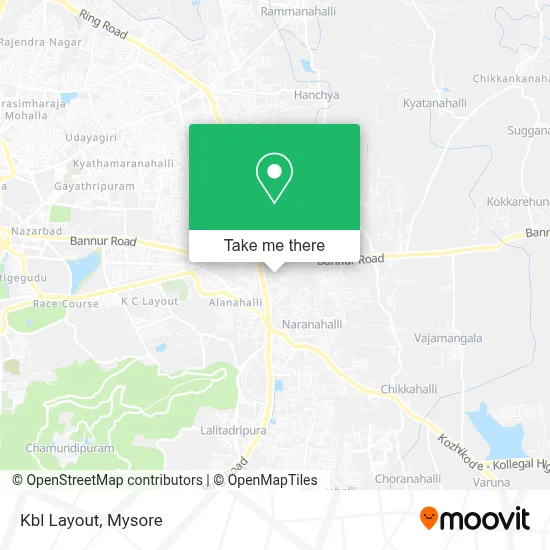 Kbl Layout map