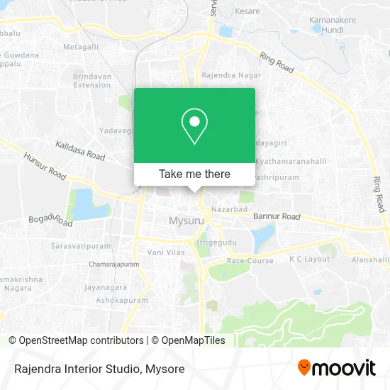 Rajendra Interior Studio map