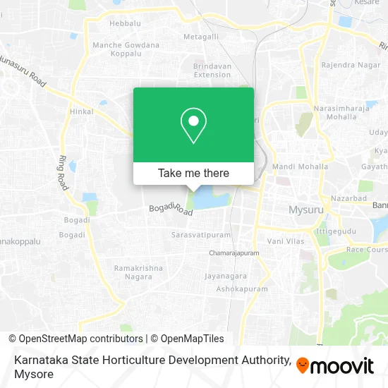 Karnataka State Horticulture Development Authority map