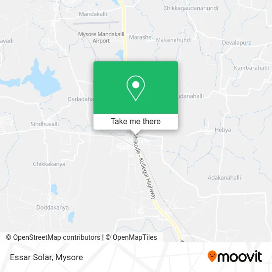 Essar Solar map