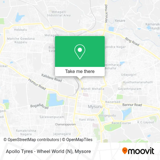 Apollo Tyres - Wheel World (N) map