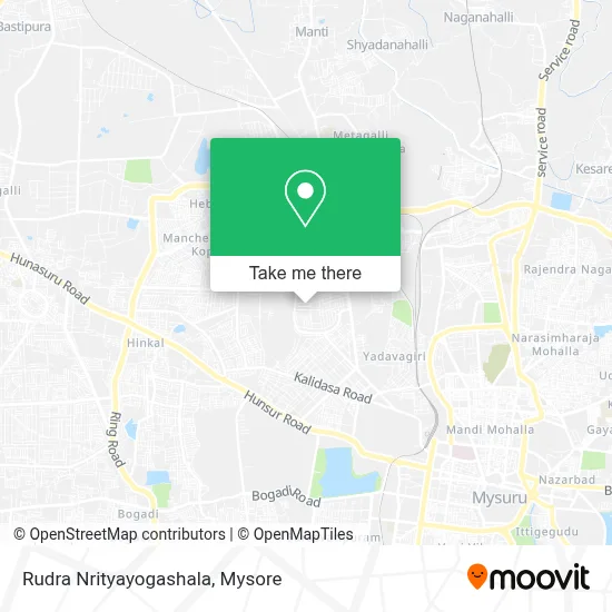 Rudra Nrityayogashala map