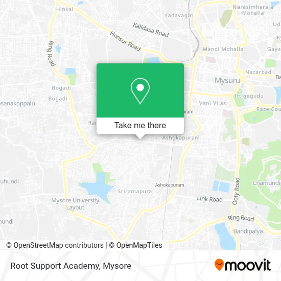 Root Support Academy map