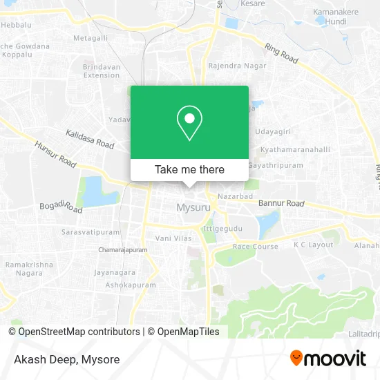 Akash Deep map