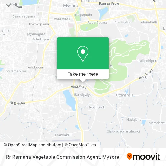 Rr Ramana Vegetable Commission Agent map