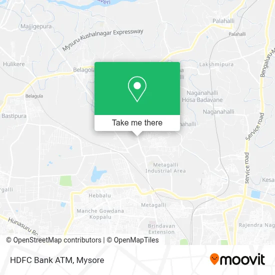 Hdfc Bank Atm map