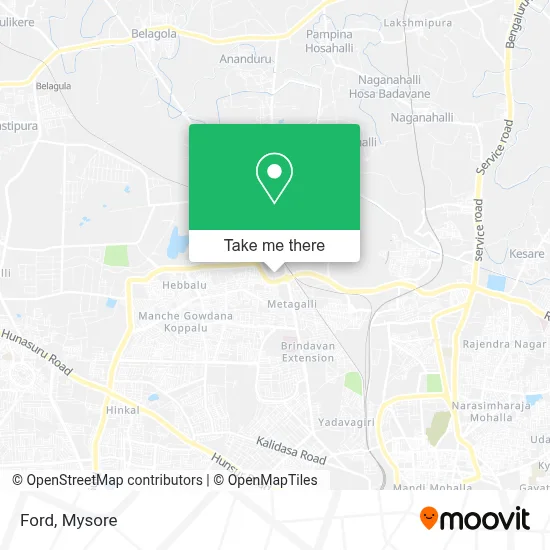 Ford map