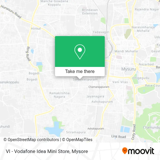 VI - Vodafone Idea Mini Store map