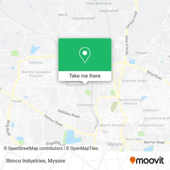 Rimco Industries map