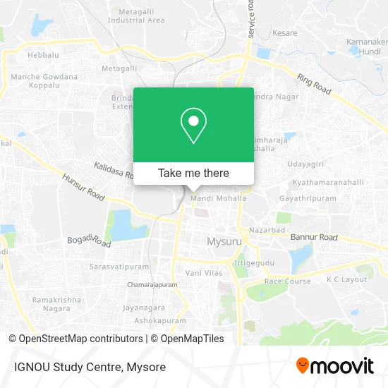 Ignou Study Centre map