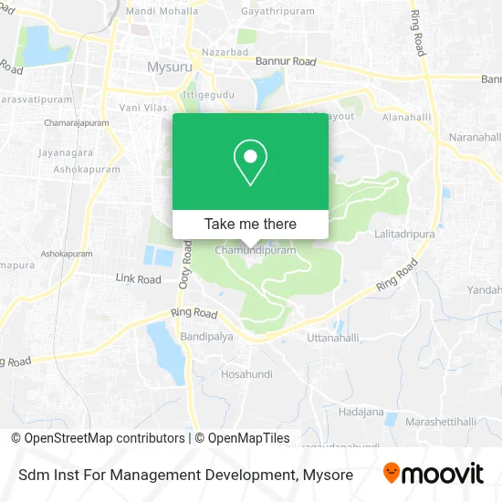 Sdm Inst For Management Development map
