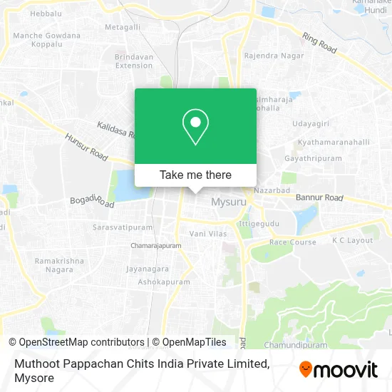 Muthoot Pappachan Chits India Private Limited map