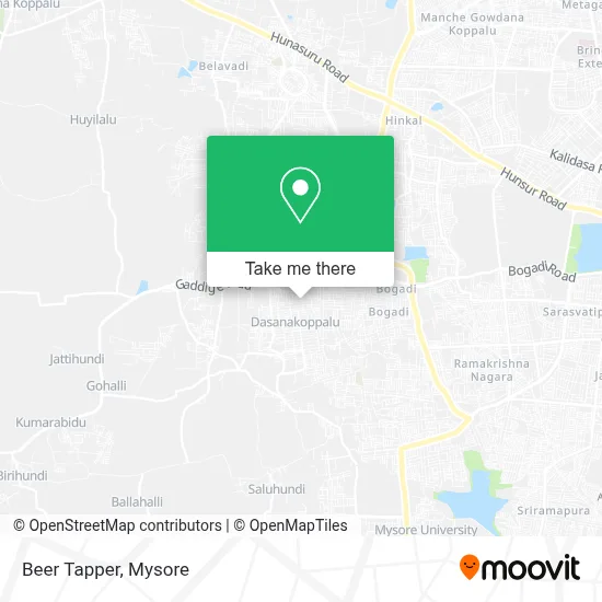 Beer Tapper map