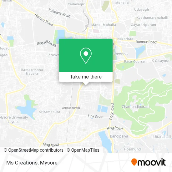 Ms Creations map
