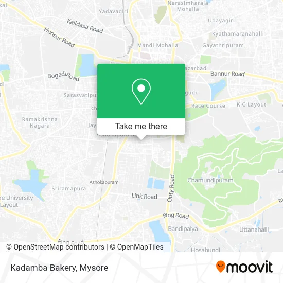 Kadamba Bakery map