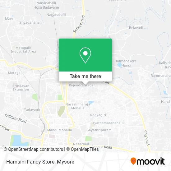 Hamsini Fancy Store map