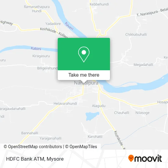 Hdfc Bank Atm map