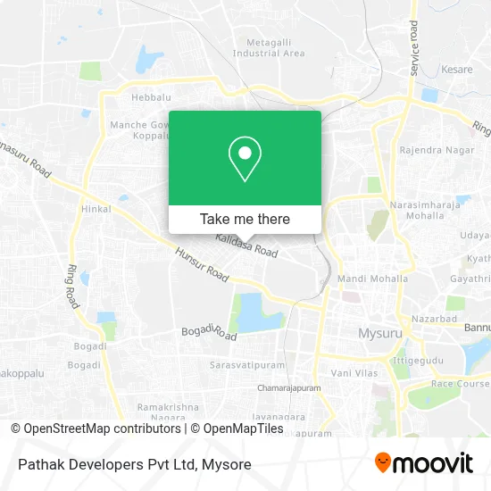 Pathak Developers Pvt Ltd map